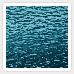 Watercolor Ocean Surface Patterns Sticker